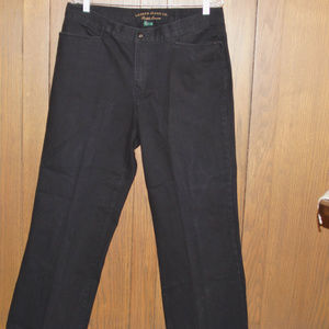 Ralph Lauren Womens Size 12 Black Jeans Bootcut